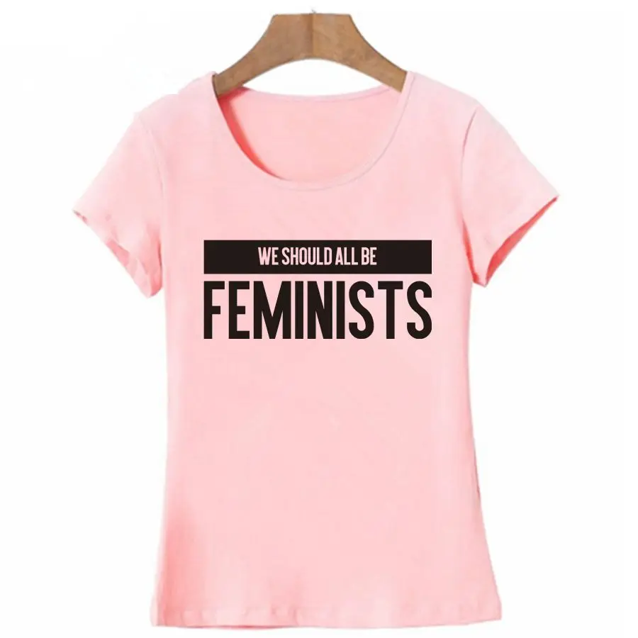 Новинка, хипстерская женская футболка с коротким рукавом и круглым вырезом, феминистская футболка с буквенным принтом, плюс размер, повседневные топы, футболки, женские футболки