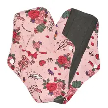 1pc Menstrual Pads with Organic Bamboo Inner Day Use Waterproof Printed Regular Flow Reusable Super Soft Mama Pads