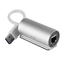 Алюминий USB3.0 Gigabit Ethernet usb внешний кабель 1000 м usb к rj45 порт Gigabit Ethernet