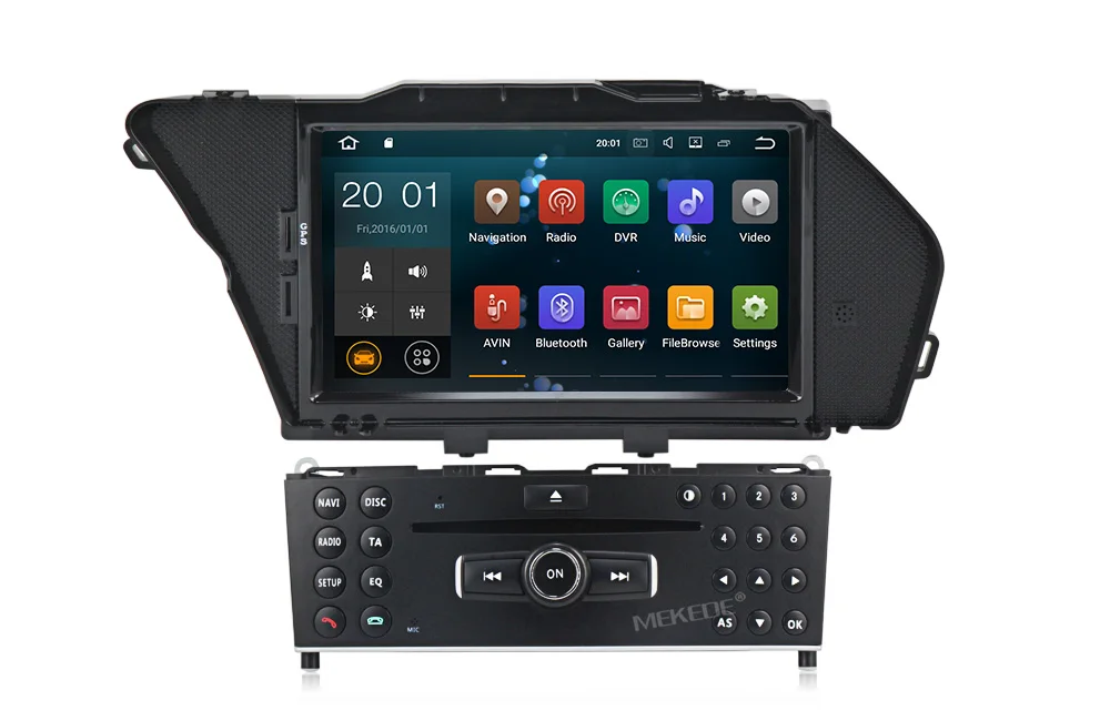 Perfect PX3 RK3188 android 8.1 quad core car gps dvd player for BENZ GLK GLK X204 GLK 300 GLK 350 including canbus wifi bluetooth radio 7