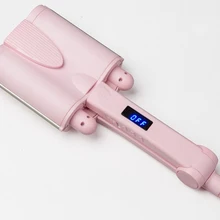 Для женщин ЖК дисплей экран Show Professional Styling щипцы для завивки волос Керамика Керлинг Вэйвер Maker цифровой Egg Roll Stick ленивый бигуди