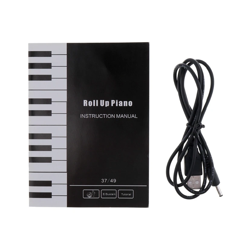 37 клавиш кремния Гибкая рука сворачивать пианино мягкая портативная электронная клавиатура органная музыка подарок для детей студентов