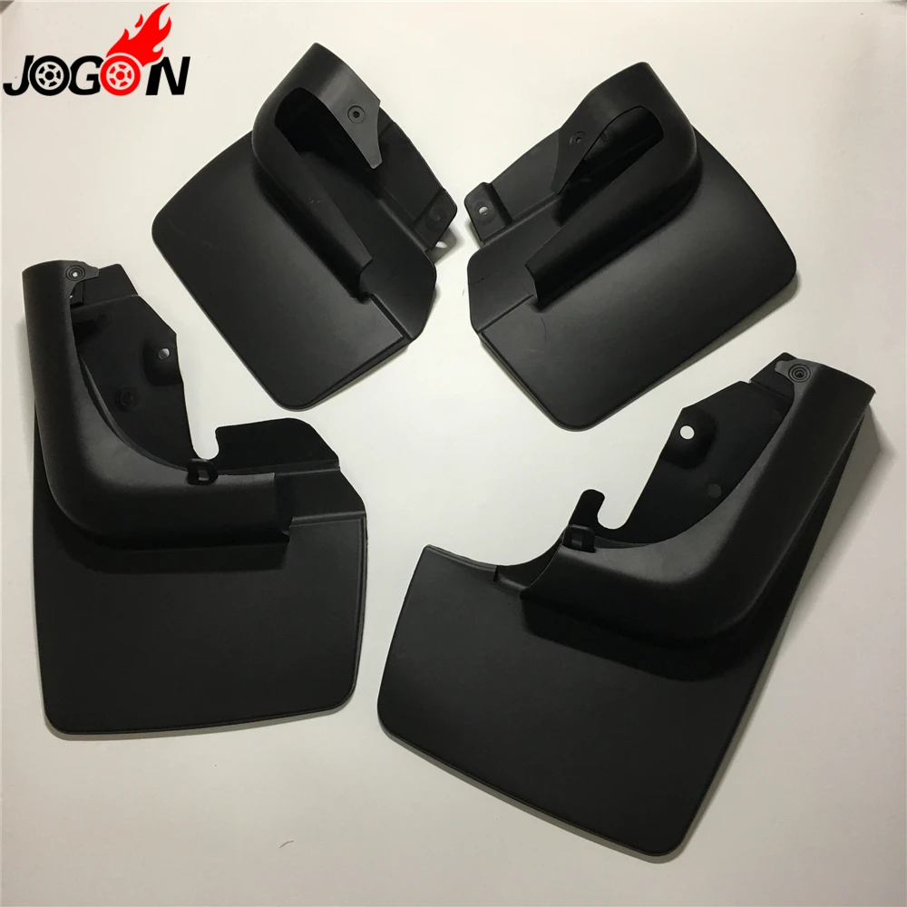 

Black Front & Rear Mud Fender Flaps Splash Guard Mudflaps Mudguard Cover Trim For Toyota Land Cruiser LC80 FJ80 1991 - 1998
