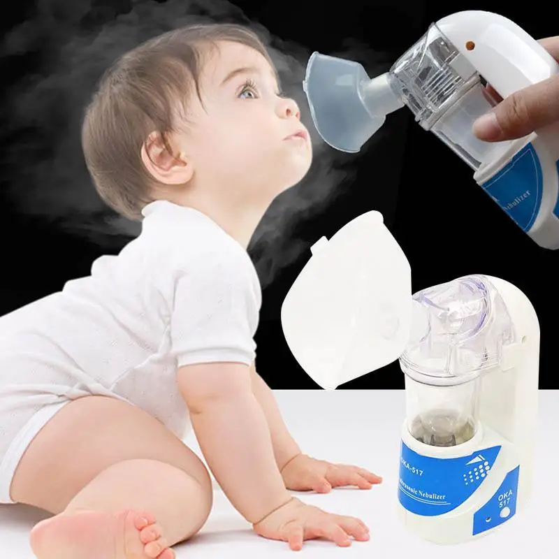 

Mini Portable Nebulizer Household Handheld Adult Kid Ultrasonic Nebulizer Facial Steamer Atomizer Machine Asthma Inhaler L3