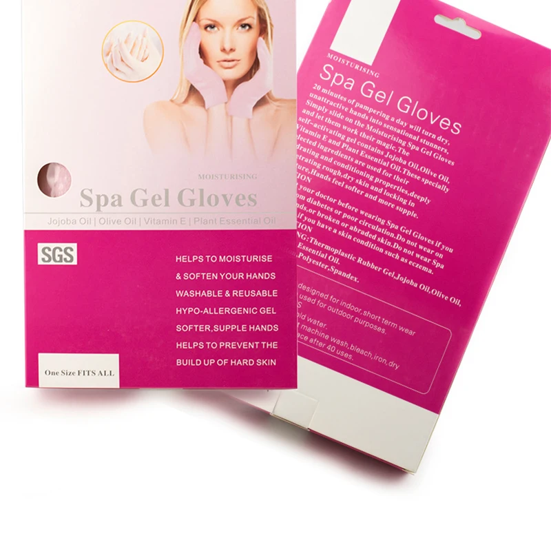 1 par de guantes de Gel de SPA o calcetines reutilizables humectantes para blanquear pies suaves máscara de mano calcetines de silicona GUANTE DE CUIDADO DE pies