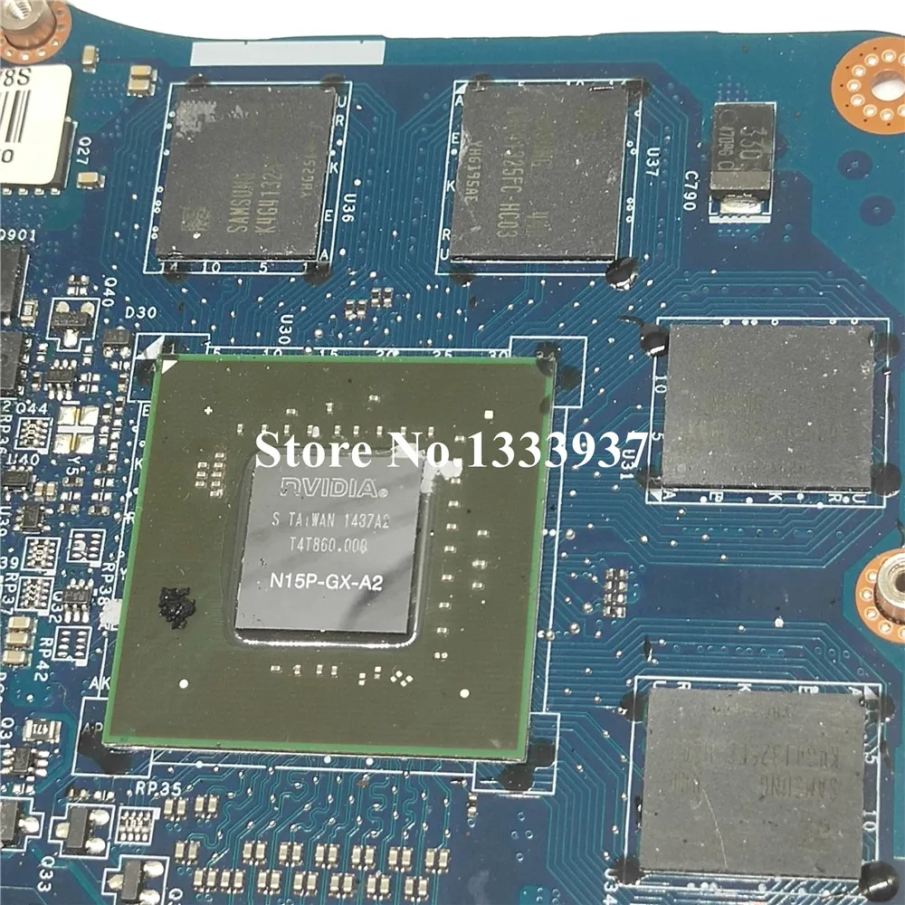 astounding  5b20h02663 For Lenovo Y50-70 Laptop Motherboard With i7-4710HQ SR1PX ZIVY2 LA-B111P mainboard