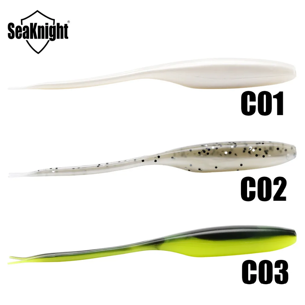 SeaKnight SL002 Мягкая приманка для рыбалки 4 шт./упак. Shad Worm 8 г 13 см мягкая червячная
