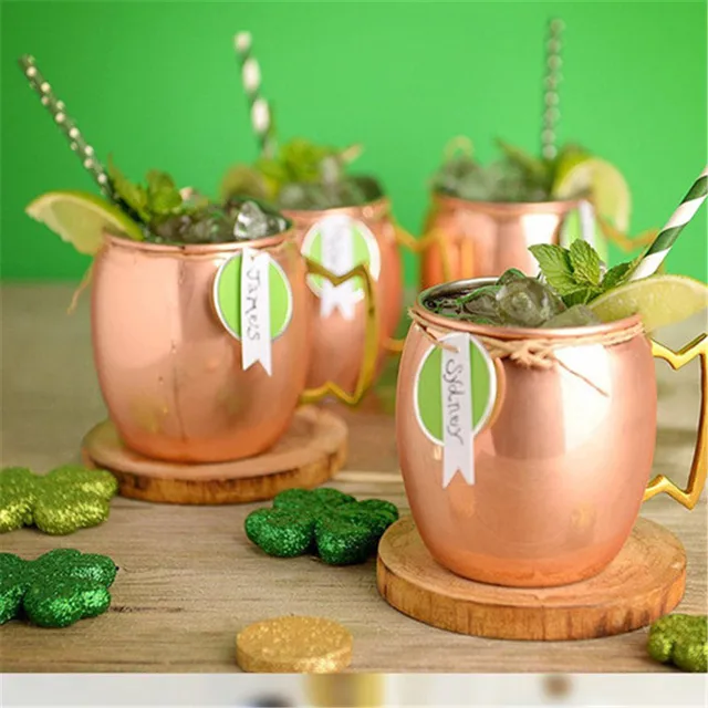 New 18oz/ 550ml Hammered Copper Plated Moscow Mule