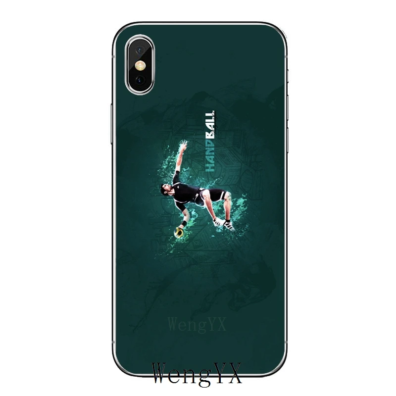 Для Apple IPhone X XR XS Max 8 7 plus 6s 6 plus SE 5s 5c 5 4s 4 keep calm love Handball Роскошный чехол из мягкого ТПУ чехол для телефона - Цвет: Handball-Luxury-A-09