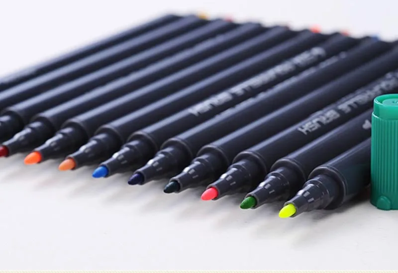 Watercolor Brush Markerssoft Head Double Head Watercolor Paint Pen Color Hand-painted Brush
