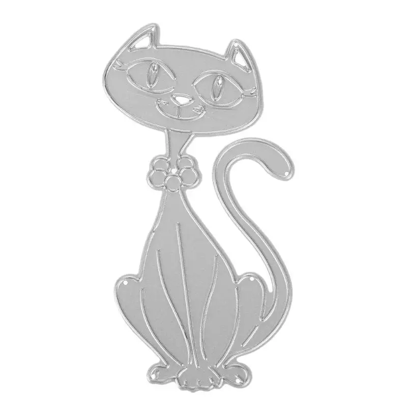 

Metal Cutting Dies Lovely Cat Scrapbooking Die Cut Embossing Album Card Dies DIY Paper Cards Craft Diy Metal Cutting Dies