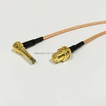 RP-SMA гнездо для MS156 прямоугольный разъем RG316 коаксиальный кабель 15 см " модем антенна удлинитель косичка