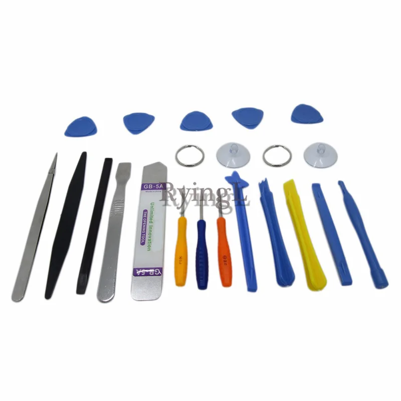  Hand Tool Set20 in  1Repair Tool Kit Opening Tool Metal Pry Bar Smartphone Screen Disassemble Tools for iPhone Tablet PC
