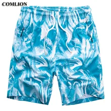 Новые летние оптовые мужские пляжные шорты для серфинга Masculina De Marca мужские пляжные шорты с принтом быстросохнущие 8XL 148