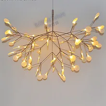 Creative Pendant Light Modern Northern Europe Modern Tree Leaf Pendant Lamps Lightings northern europe modern creative luxurious pendant light restaurant livingroom hotel decoration lamp free shipping