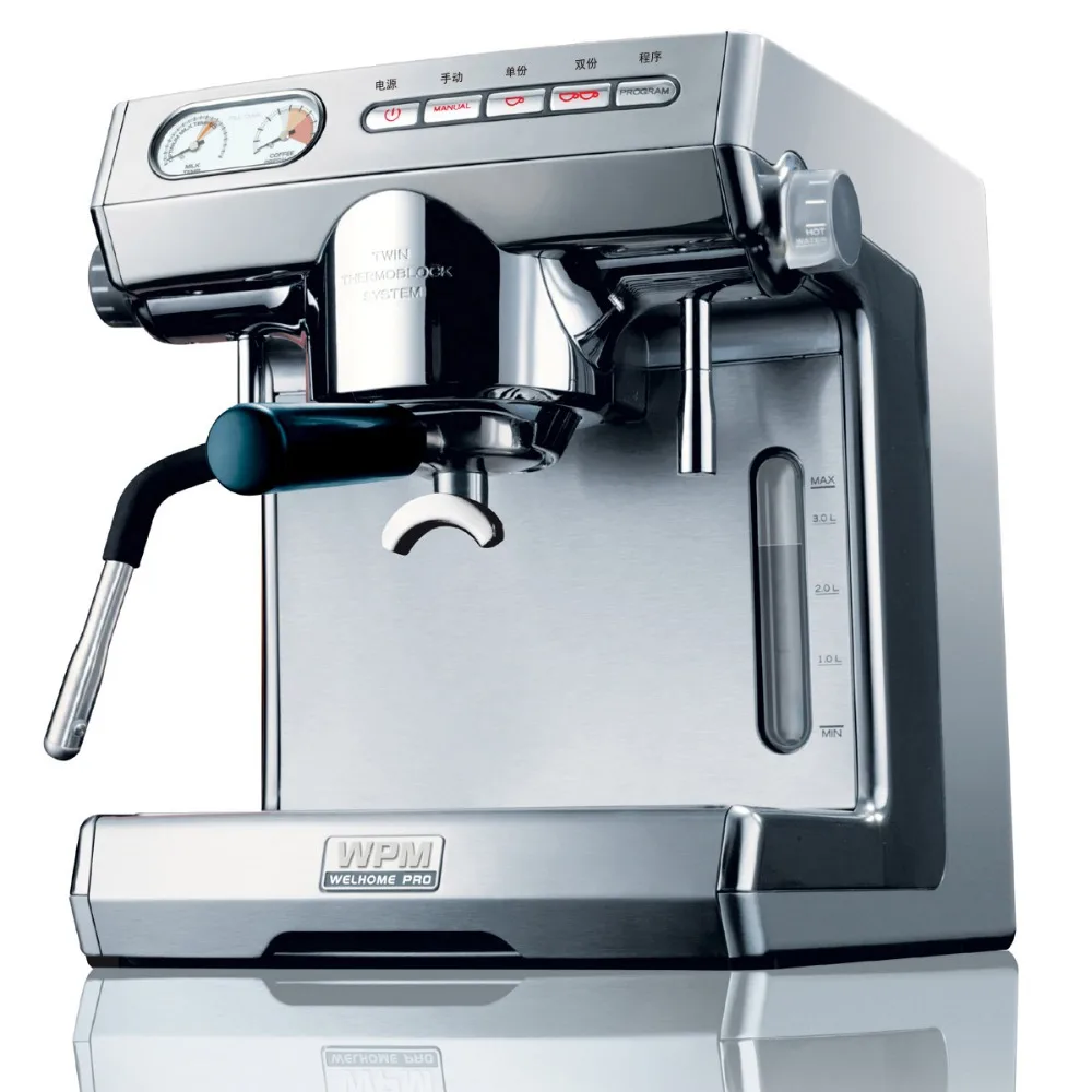 WELHOME Espresso Machine Coffee Maker Commerical Popular Semi-automatic KD-270S Home and Coffee shop espresso machine 220V WELHOME Espresso Machine Coffee Maker Commerical Popular Semi-automatic KD-270S Home and Coffee shop espresso machine 220V