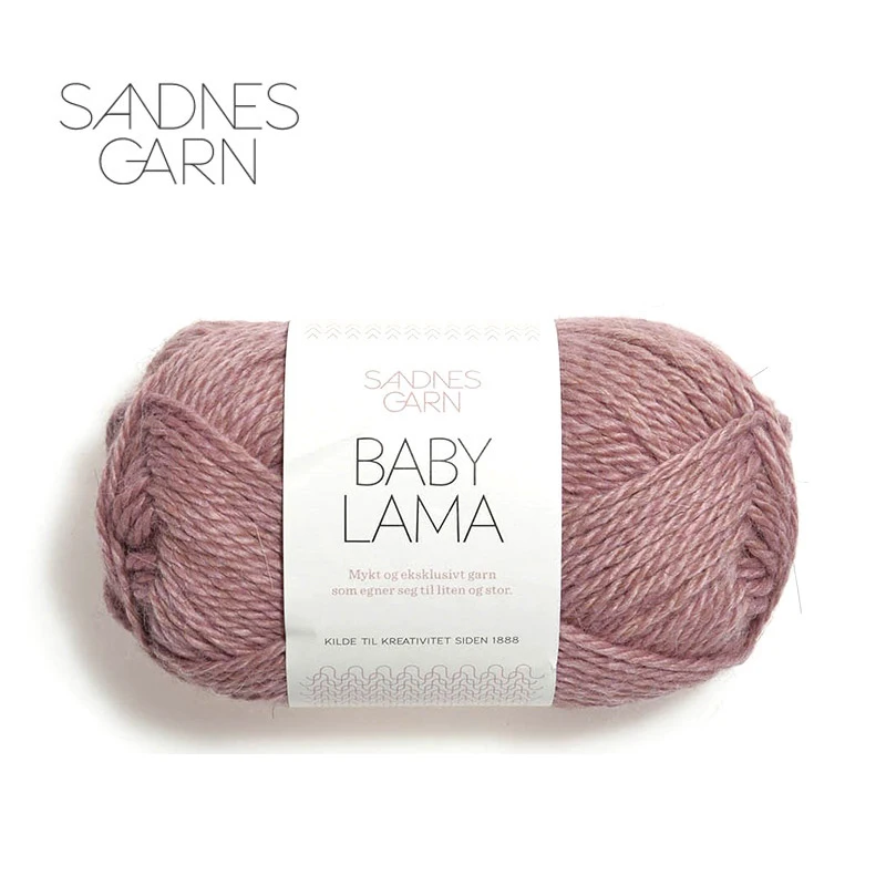 1*50 г мяч Sandnes Garn Baby Lama пряжа чистый ребенок хромой Пряжа Ручной Вязки пряжа для детских свитеров