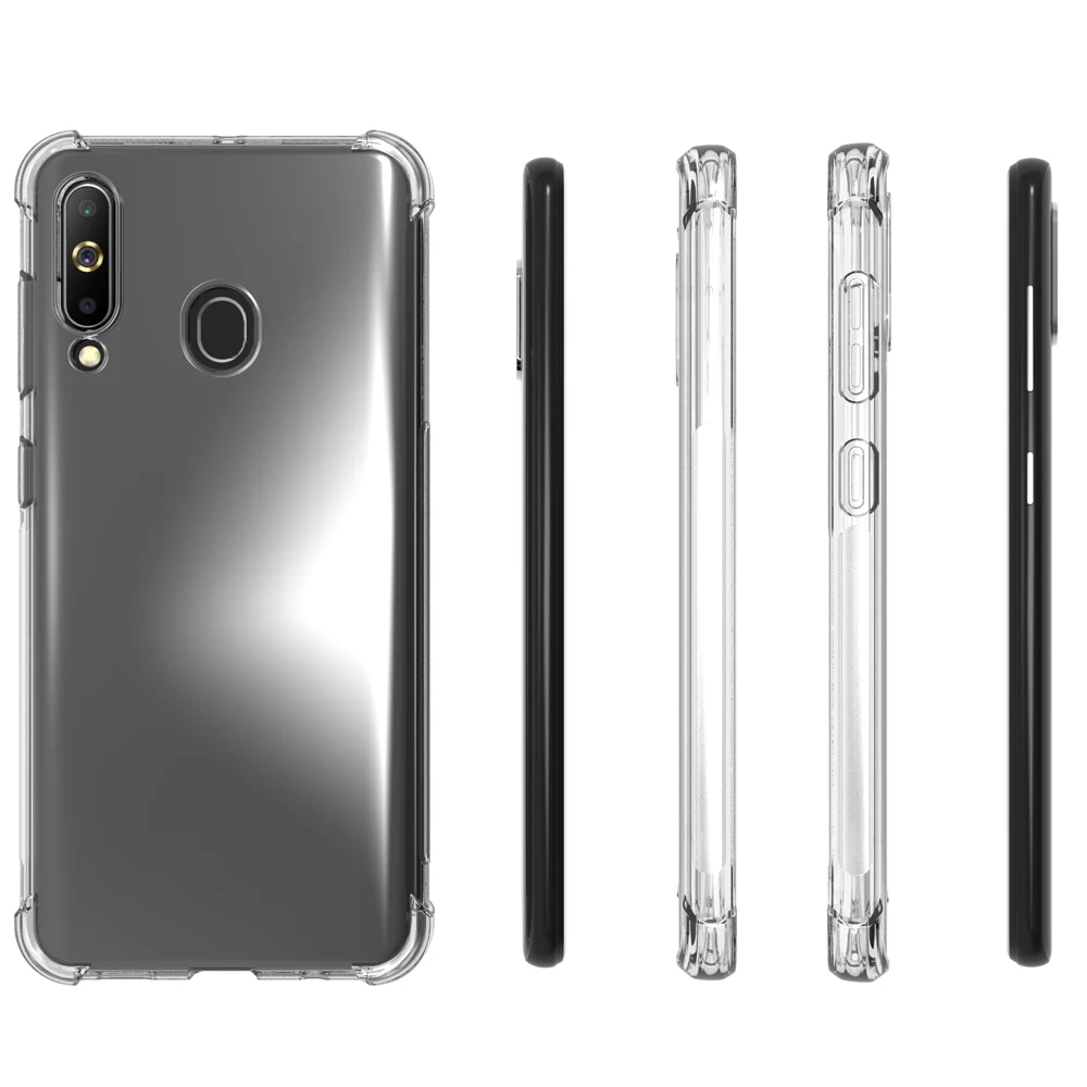 Crystal Clear Anti-slip Anti-Scratch Shockproof Durable Flexible TPU soft Case for Samsung Galaxy A60