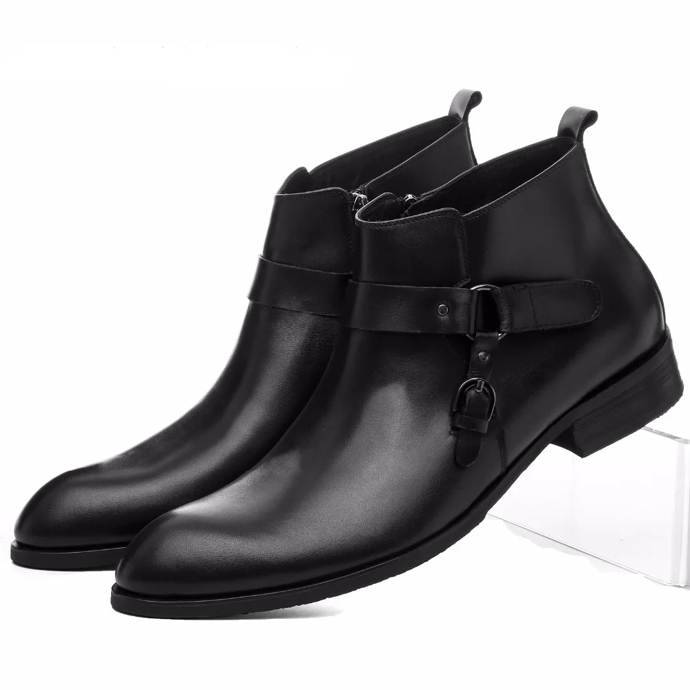 mens business boots large size eur45 black brown mens ankle boots dress mens business boots large size eur45 black brown mens ankle boots dress