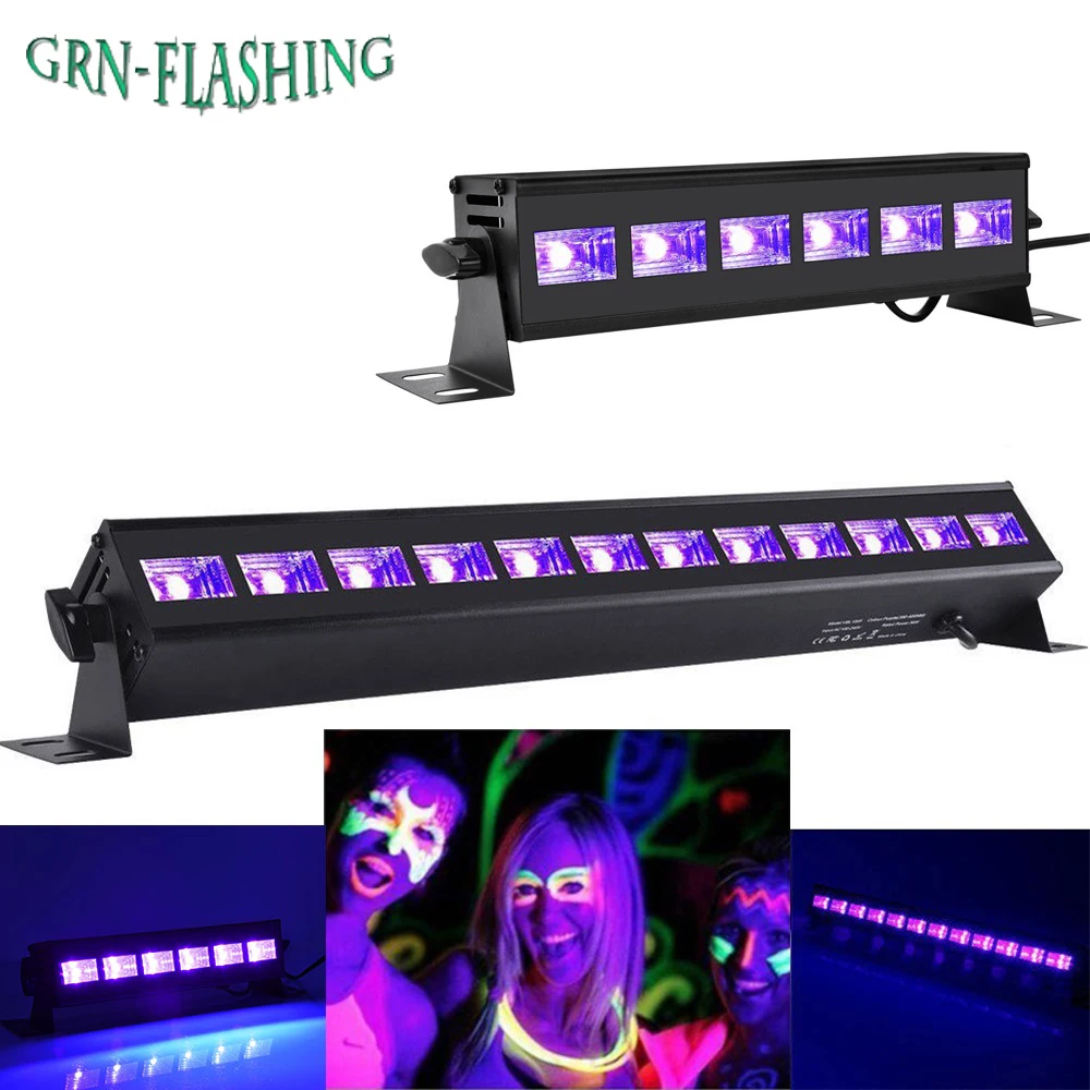 

UV LED stage light 6leds 9leds 12leds 18W 27W 36W effect lights AC110-220 Powered for DJ Disco party lights
