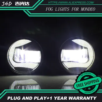 

For Ford Mondeo 2006-2013 LR2 Car styling front bumper LED fog Lights high brightness fog lamps 1set