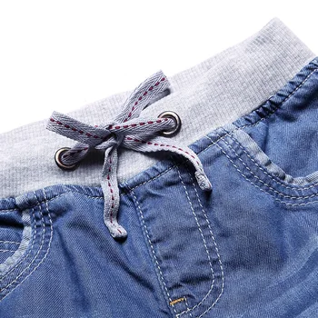 New Design Boys Jeans Short Pants Casual summer Kids Trousers Cotton Teenager denim Shorts solid color Clothing BC060 4