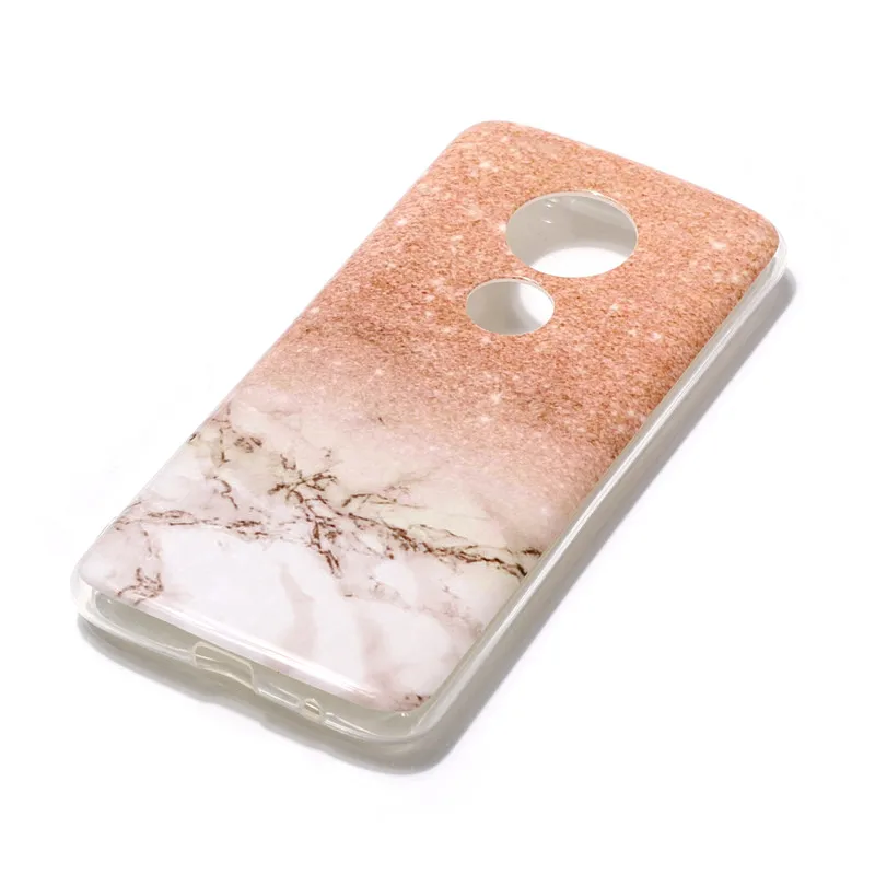 Painting Marble Soft Silicone Phone Back Cover Case For MOTO E4 E4Plus EU G6 G6Plus X4 2017 E5Plus Z3Play G6Play E5Play Bag Case (3)