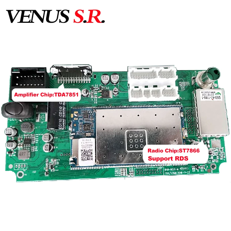 Best VenusSR Android 8.1 IPS  2G+32G 8 CORE Car DVD Player GPS Navigation Multimedia For Honda HR-V VEZEL car stereo car stereo 3