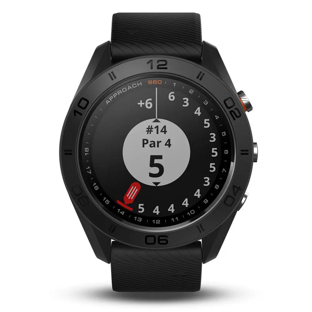 Garmin Approach S60 предзагруженный Гольф дальномер gps часы