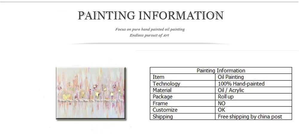 Навыки художника ручной работы Высокое качество Абстрактная розовая и Золотая картина маслом Большой размер поп-арт живопись для украшения гостиной