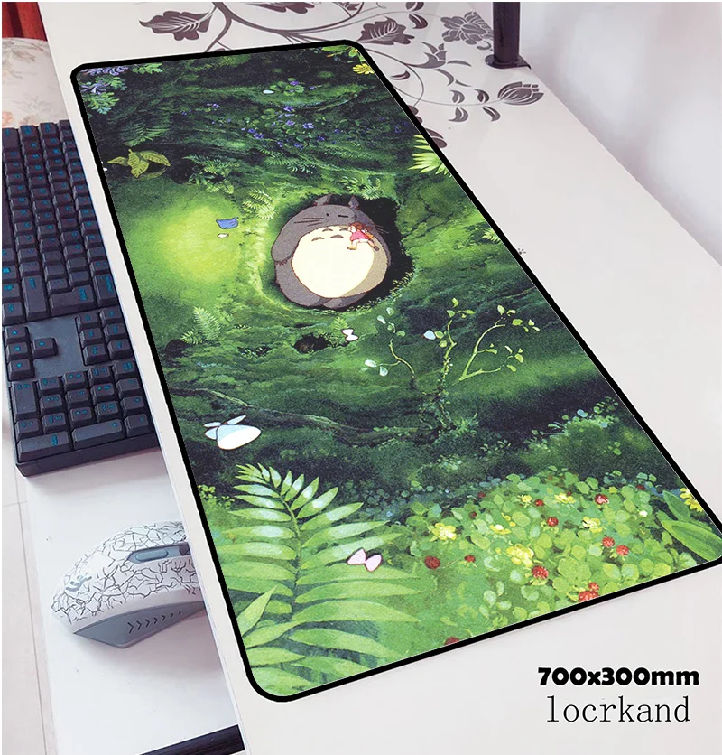 Totoro коврики для мыши 70x30 см Коврик для мыши notbook компьютерный коврик для мыши лучший игровой коврик для мыши геймер для клавиатуры коврик для мыши для ноутбука