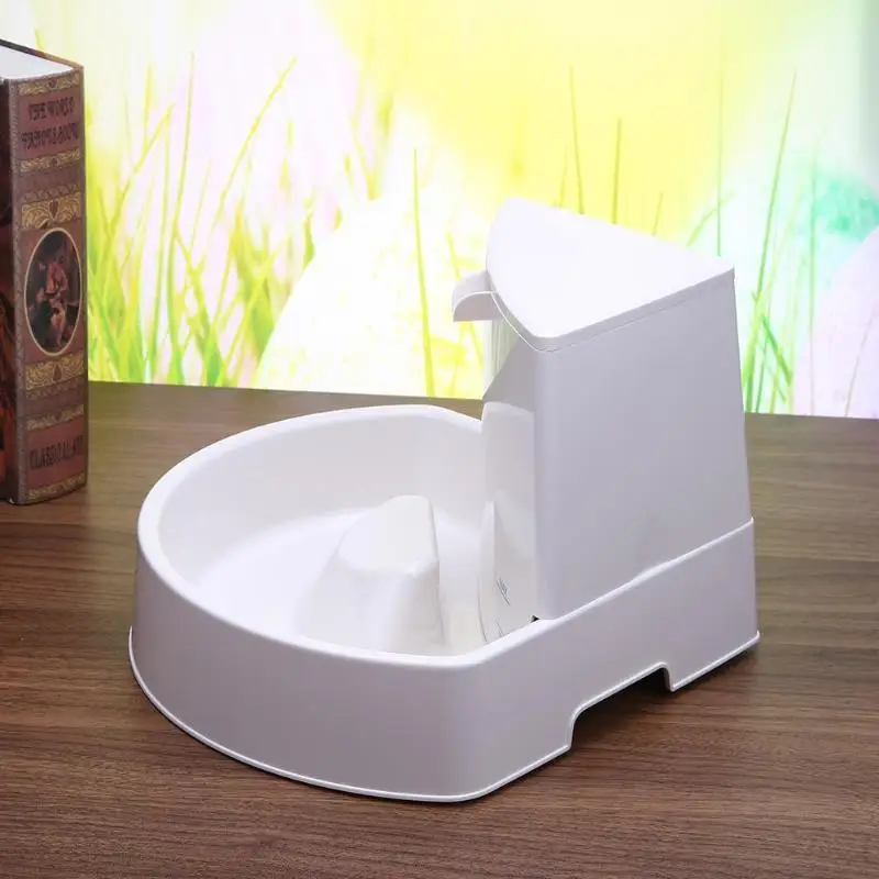 Автоматическое отключение звука кота питьевой фонтан диспенсер для воды для домашних животных поилка