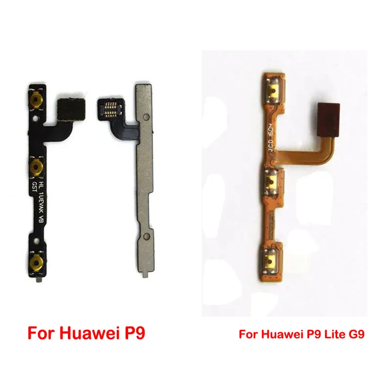 Новая кнопка громкости питания гибкий кабель для huawei P7 P8 lite P9 Plus P10 Lite P20 запасные части