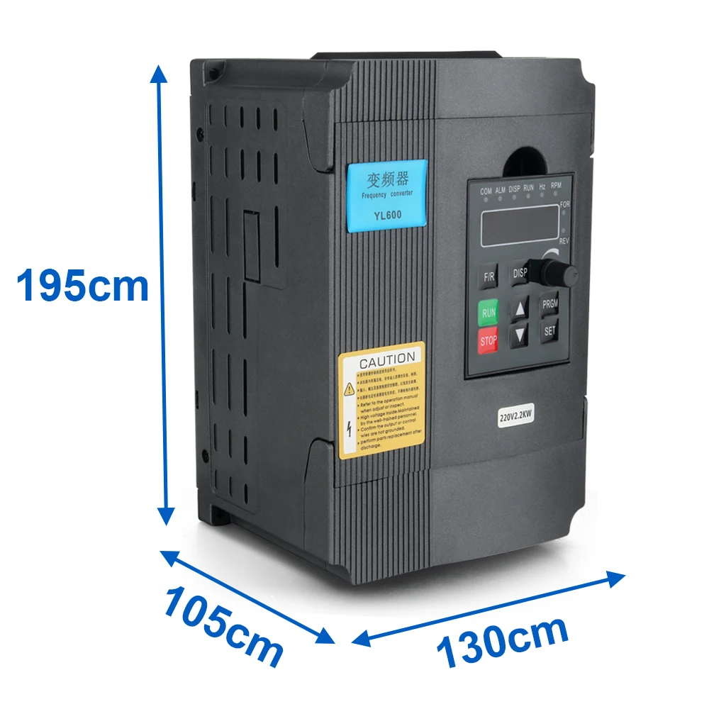 VFD инвертор 1.5KW/2.2KW преобразователь частоты переменный привод частоты 1HP вход 3HP выход для ЧПУ управления скоростью двигателя