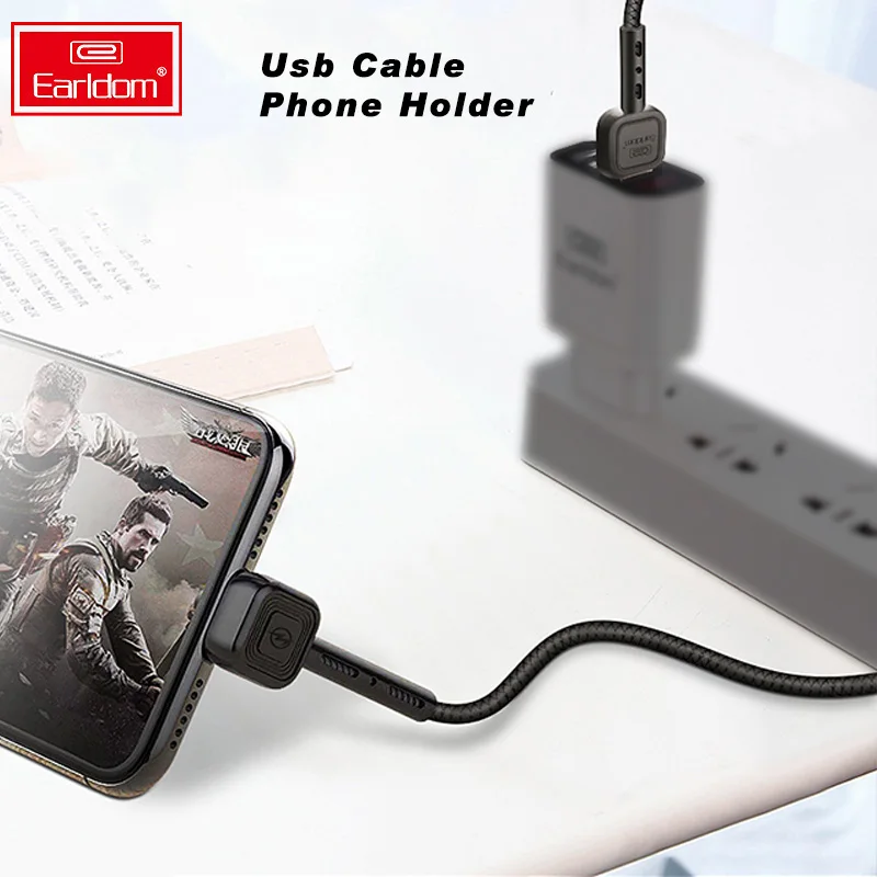 

Earldom Micro USB Cable For Samsung S7 S6 Type C Cable for Huawei Xiaomi Phone Data USB C Cable Cord Phone Holder USB Cable