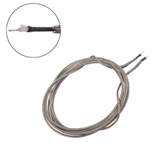 3 м одиночный проводник экранирующей оплеткой кабель гитарный звукосниматель провода 22AWG