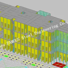 Высокоэтажная стальная конструкция здания архитектурные и конструкторские конструкции специалистов