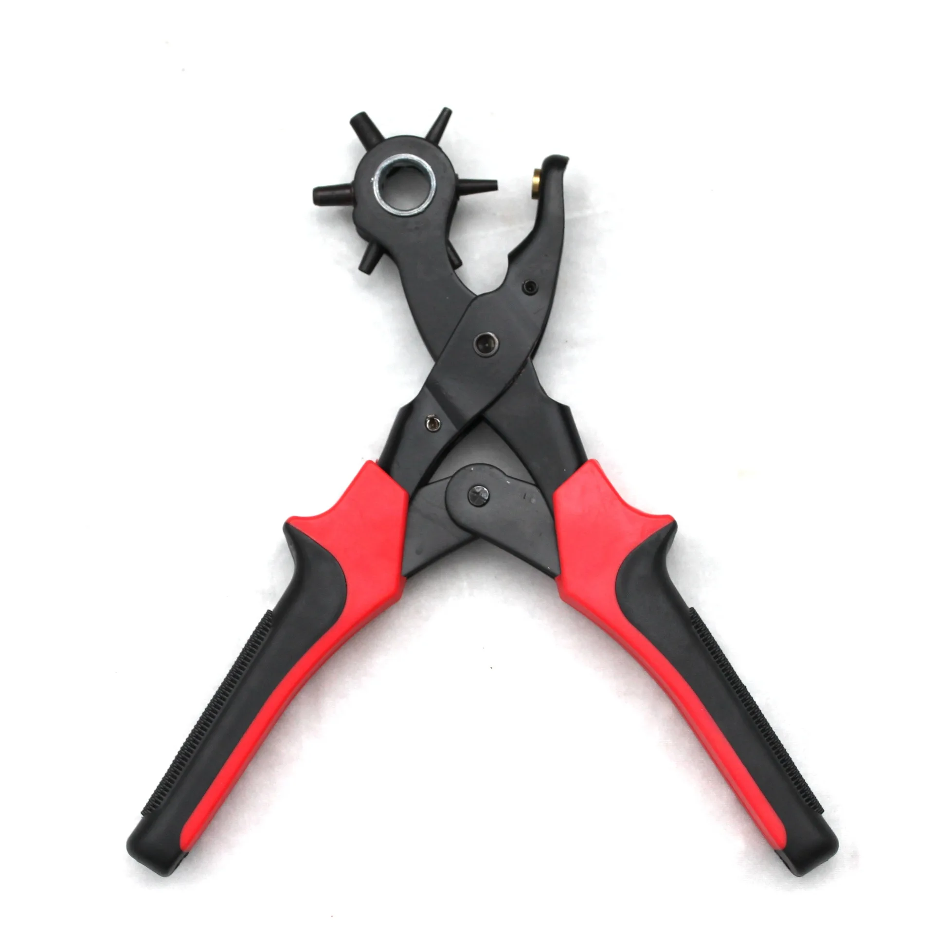 

1# Universal Hand Leather Strap Eyelets Punch Pliers Tool Leather Punch Handheld Tongs Belt Hole Punch Pliers Tool