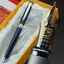 Горячая перьевая ручка Picasso#903 темно-синий баррель офисные поставки ручка Pimio M перо гладкие ручки для письма