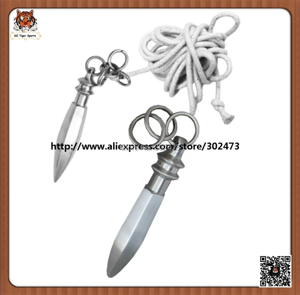 Wushu weapons Traditional round type Stainless Steel Rope Dartin