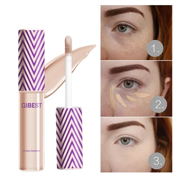 

Face Makeup Liquid Foundation Waterproof Long Lasting Matte Base Concealer Cream Cover Eye Dark Circles Lip Primer