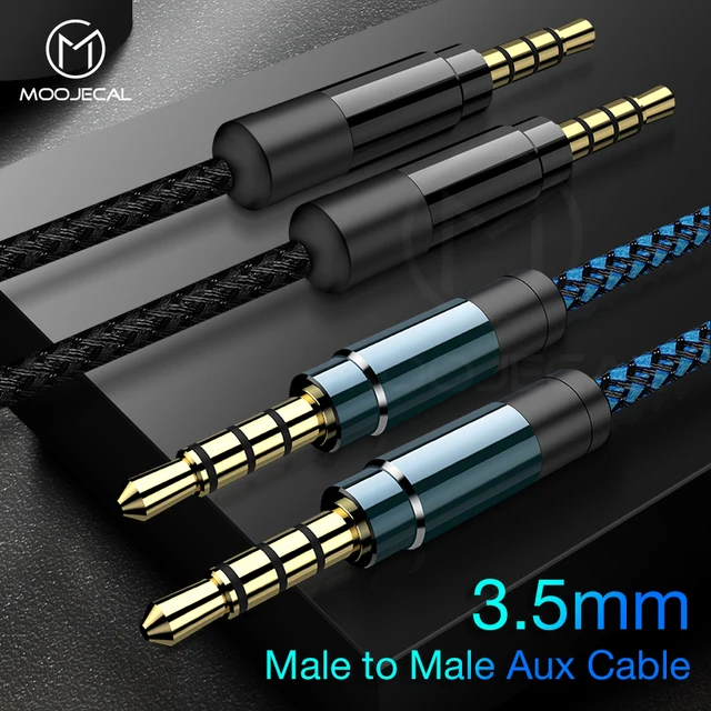 Best Offers MOOJECAL Jack 3.5mm Audio Cable Nylon Braid 3.5 mm Car AUX Cable Headphone Extension Code for Phone MP3 Car Headset Speaker Best Offers MOOJECAL Jack 3.5mm Audio Cable Nylon Braid 3.5 mm Car AUX Cable Headphone Extension Code for Phone MP3 Car Headset Speaker