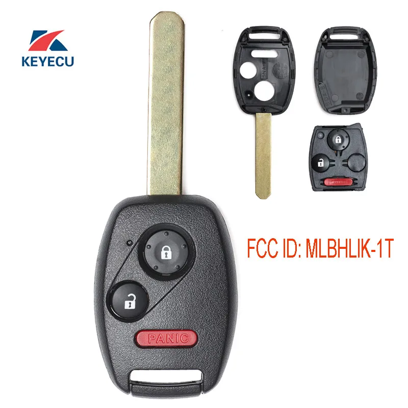 2 Replacement For 2010 2011 Honda Accord Crosstour Key Fob Remote