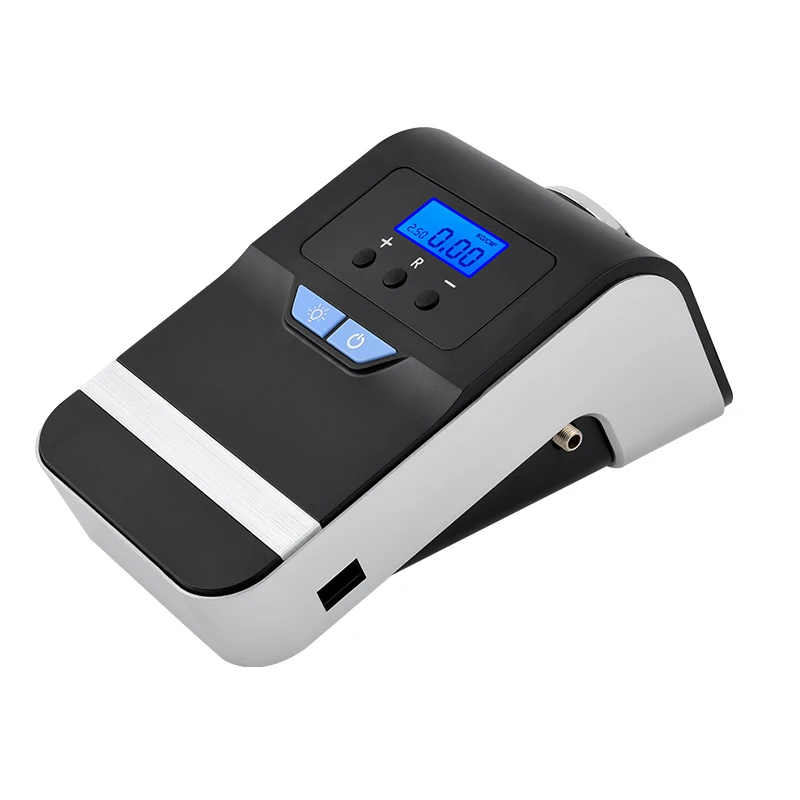 

LED Light Digital Pre-set Portable 12V 260PSI Car Tire Inflator Mini Digital Compressor Auto Stop Auto Air Compressor