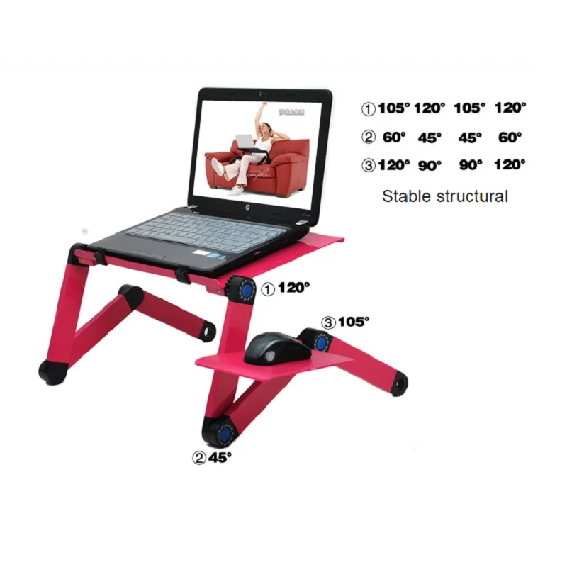 Multi Functional Ergonomic mobile laptop table stand in bed/sofa Use notebook Desk for MacBook Air / Pro thinkpad dell HP Multi Functional Ergonomic mobile laptop table stand in bed/sofa Use notebook Desk for MacBook Air / Pro thinkpad dell HP