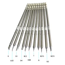 Gudhep T12 FX951 Welding Tips Repalcement Soldering Iron Tips for FX951 FX952 FX950 STC T12 Soldering Station