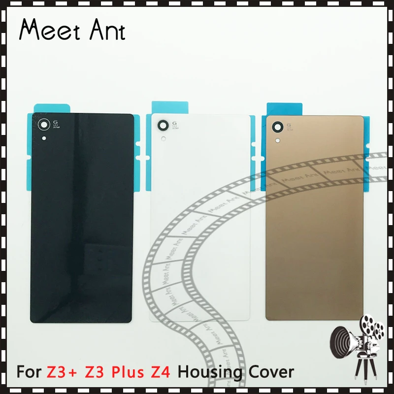 

Replacement high quality For Sony Xperia Z3+ Z3 Plus Z4 E6553 E6533 Back Housing Battery Cover Door Rear Cover