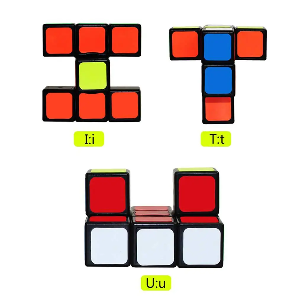 1x3x3 волшебный куб однослойный легко играть для начинающих супер дискеты головоломка с быстрым кубом обучающая игрушка специальные игрушки