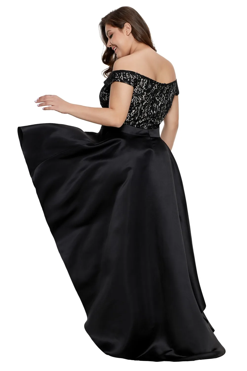 Plus-Size-Whitney-Formal-High-Low-Taffeta-Dress-LC611044-2-2