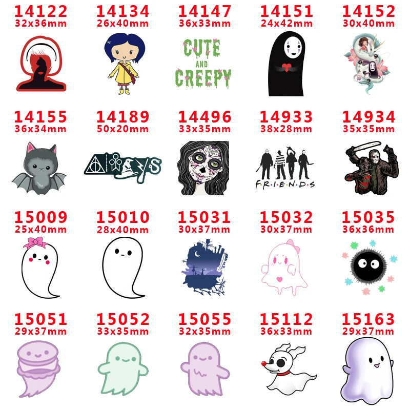 

Free shipping 30 pcs planar resin ribbon halloween resin pr14122